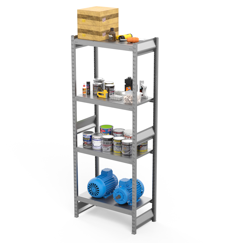 Стеллаж грузовой СГ Ультра (2500х1200х500 мм) 4 яруса, цинк (СГУ 2512054)