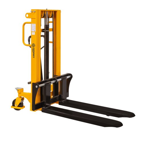 Ручной гидравлический штабелер CTY-E10-20 (1000 кг; 2 м; вилы 330-860 мм) СМАРТЛИФТ (SMARTLIFT) / СМАРТ (SMART)