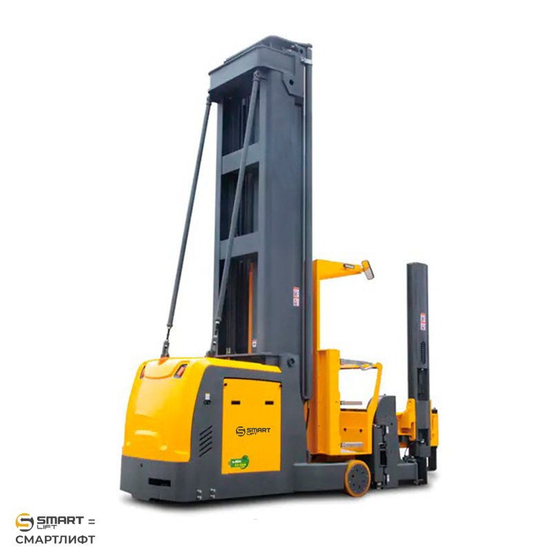 Узкопроходный ричтрак OPTS15 (1500 кг; 14 м; 80В / 600Ач) СМАРТЛИФТ (SMARTLIFT)